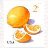 USA lemons stamp circa 2018