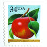 USA apple stamp circa 2001